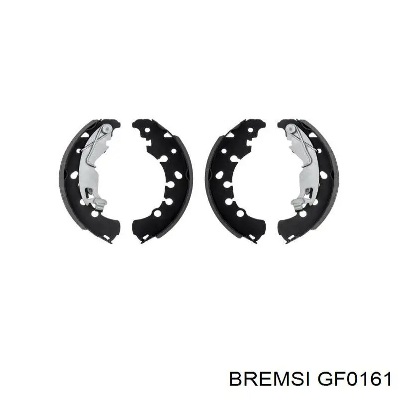 Колодки гальмові задні, барабанні GF0161 Bremsi