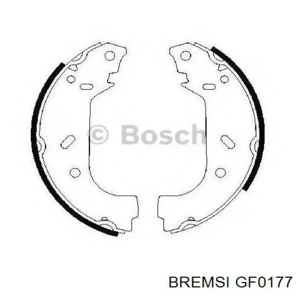 Колодки гальмові задні, барабанні Bremsi GF0177 ціна, від 25.95 USD