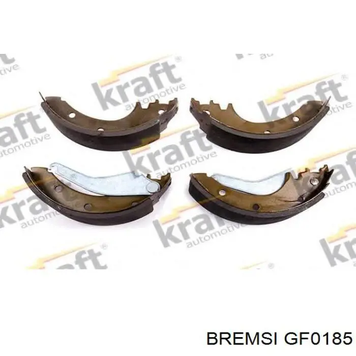Купити GF0185 Bremsi Колодки гальмові задні, барабанні