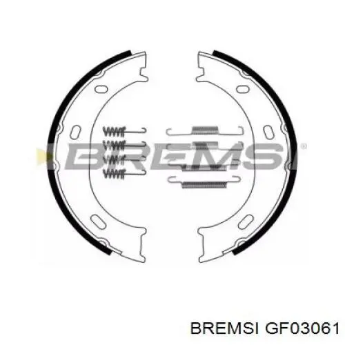 Фільтр повітряний GF03061 Bremsi