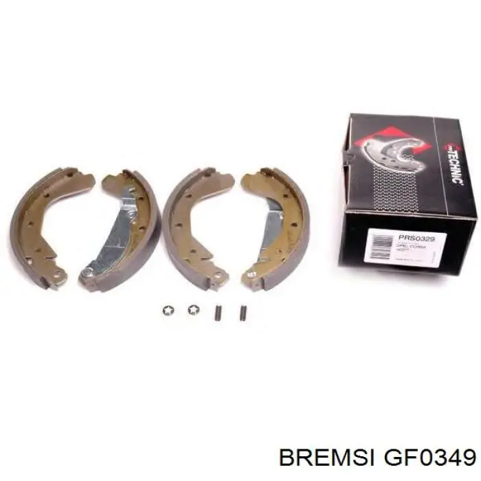 Купити GF0349 Bremsi Гальмівні колодки гальма стоянки