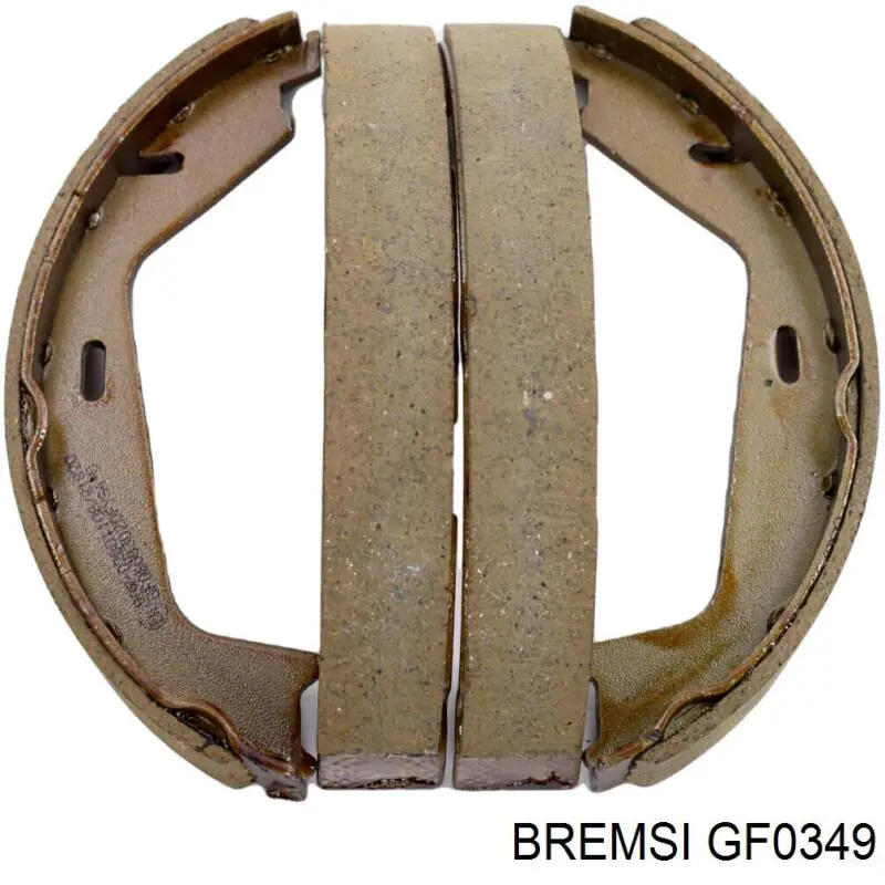 Колодки ручника / стоянкового гальма Bremsi GF0349 ціна, від 13.67 USD