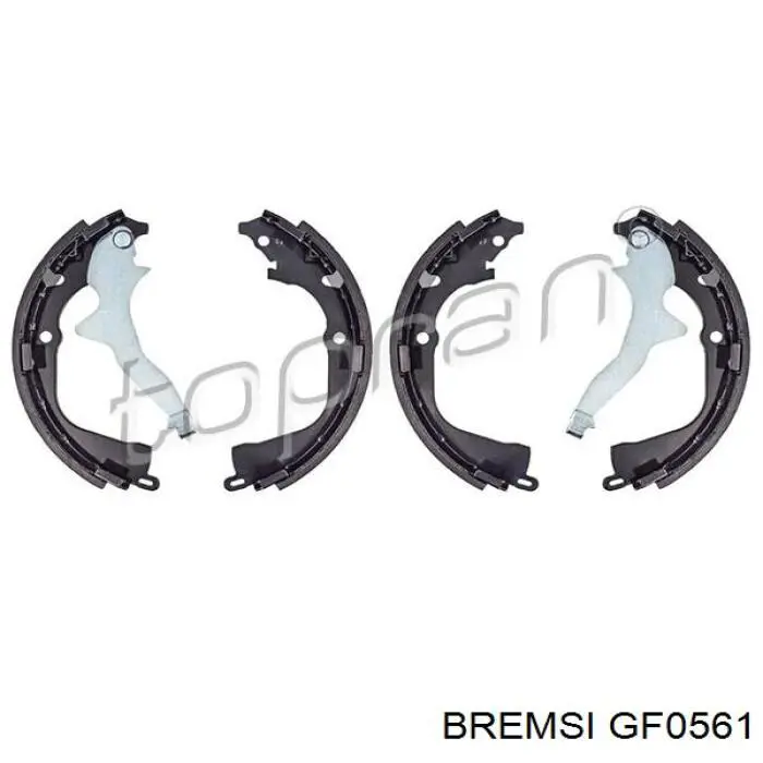 GF0561 Bremsi Колодки гальмівні задні, барабанні