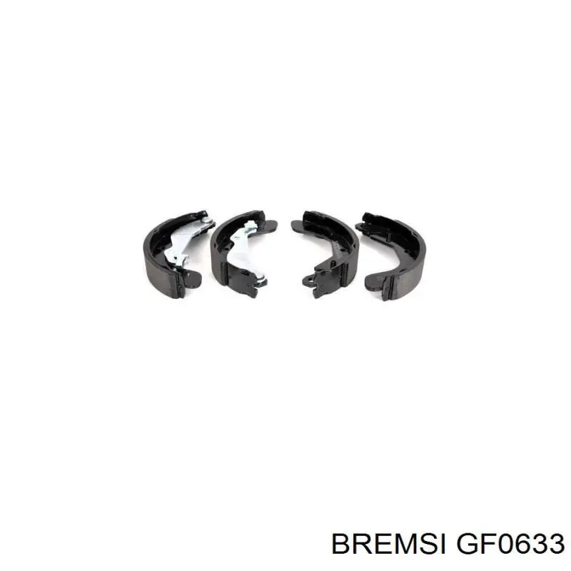Купити GF0633 Bremsi Колодки гальмові задні, барабанні