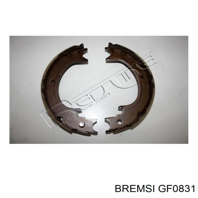 Колодки ручника / стоянкового гальма Bremsi GF0831 ціна, від 21.91 USD