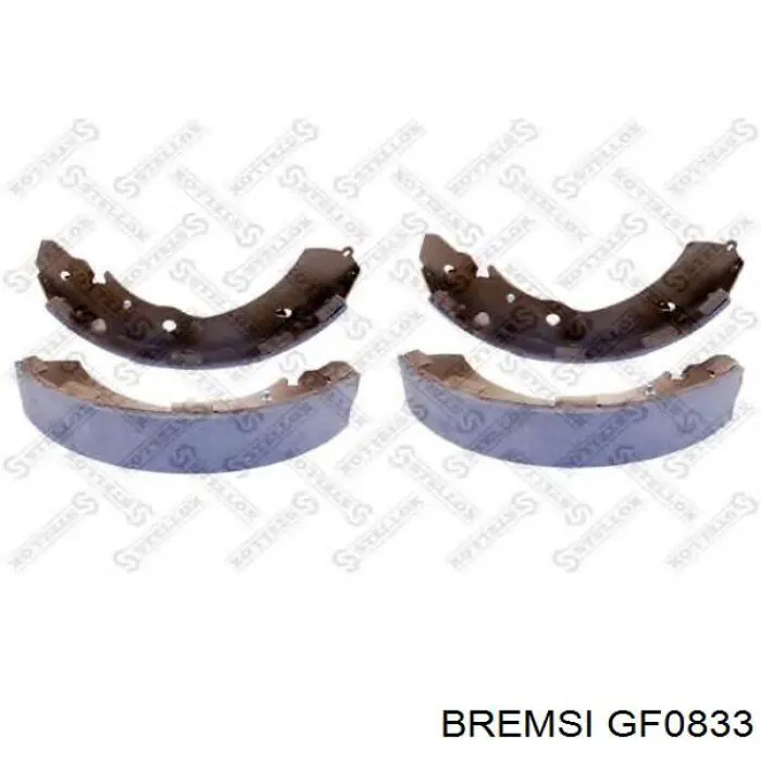 Колодки гальмові задні, барабанні Bremsi GF0833 ціна, від 34.36 USD