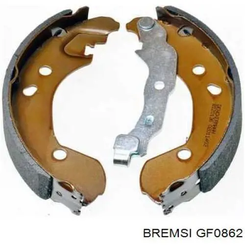 Купити GF0862 Bremsi Колодки гальмові задні, барабанні