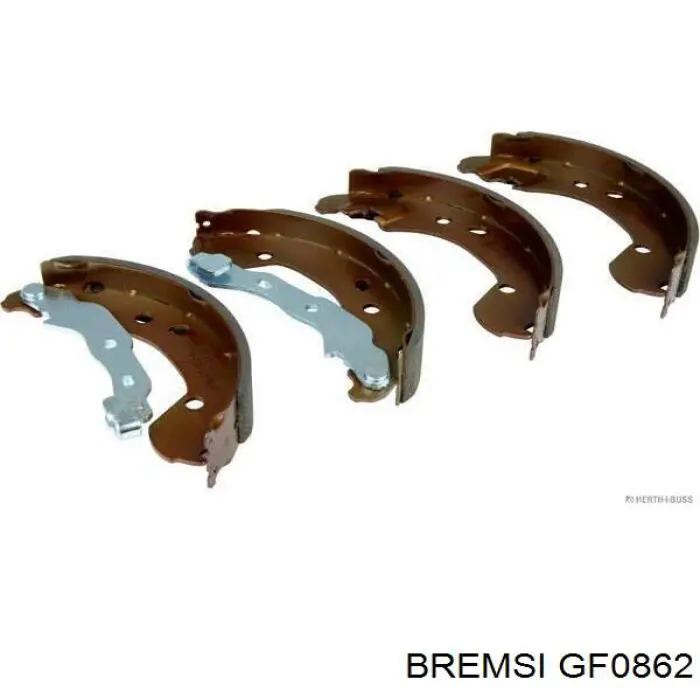 Колодки гальмові задні, барабанні Bremsi GF0862 ціна, від 21.29 USD