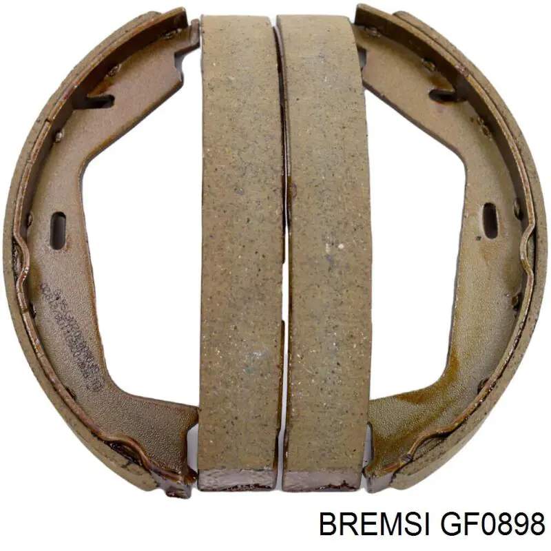 Колодки ручника GF0898 Bremsi