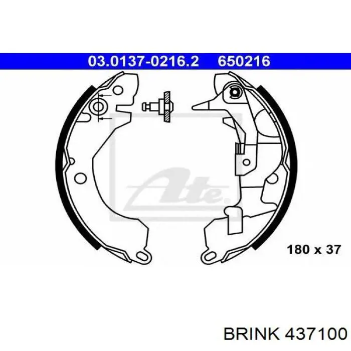 Купити 437100 Brink Фаркоп, куля причіпного пристрою