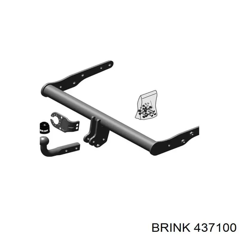 Пристрій тягово-зчіпний Brink 437100 ціна, від 236.64 USD