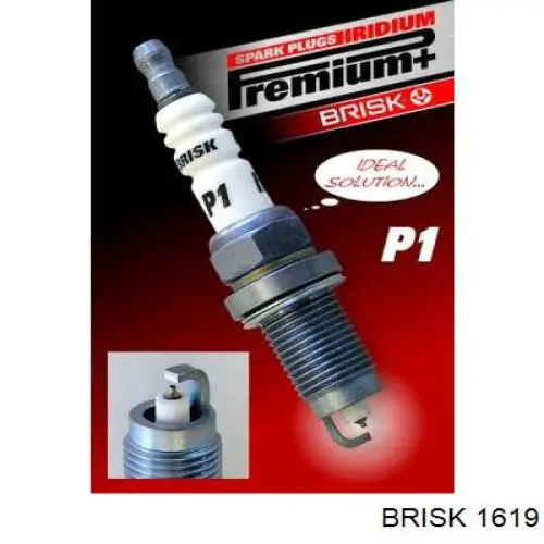 Купити 1619 Brisk Свічка запалювання