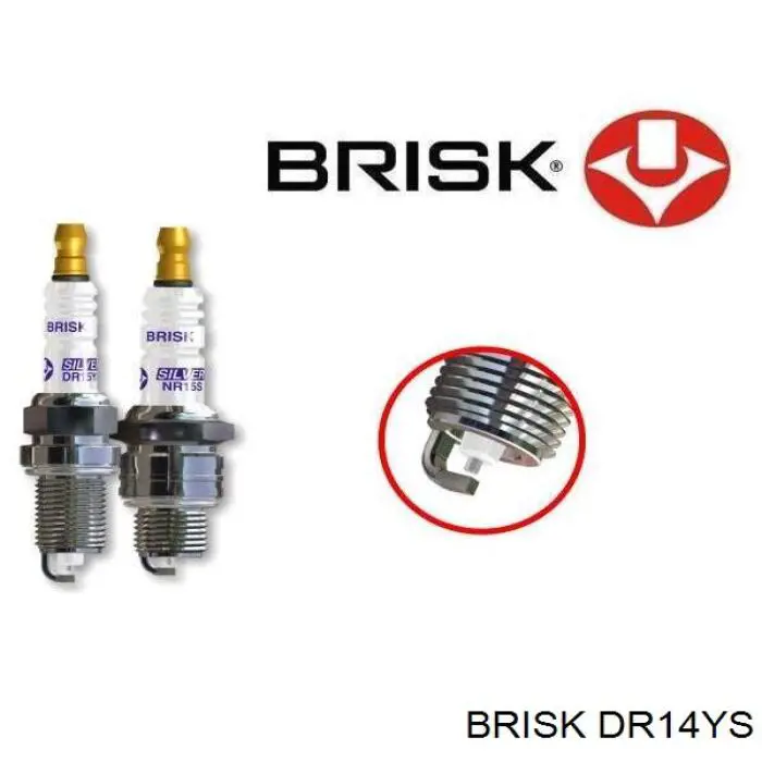 Купити DR14YS Brisk Свічка запалювання
