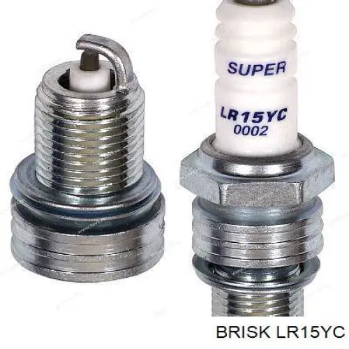 Свічки запалювання LR15YC Brisk