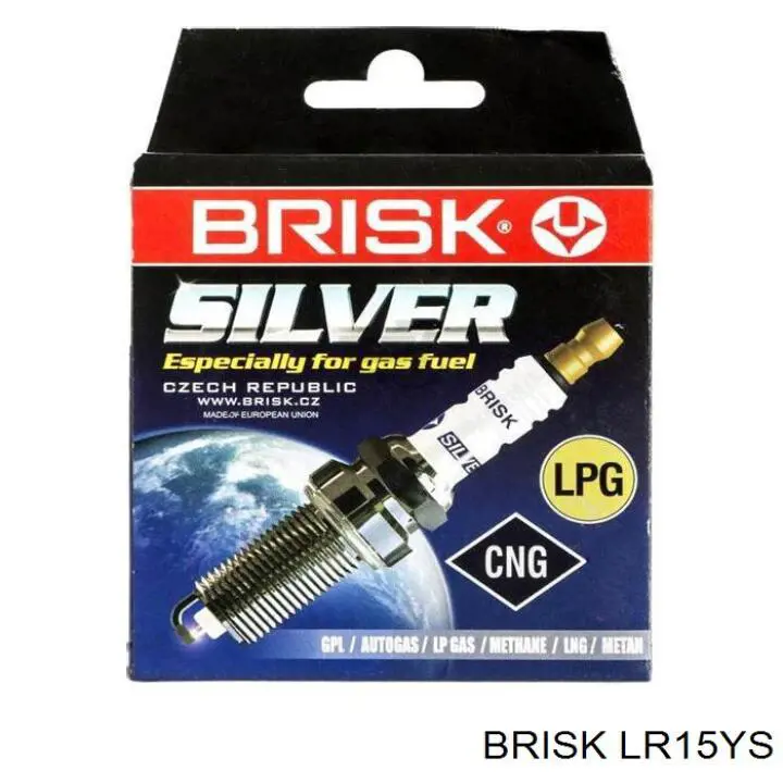 LR15YS Brisk Свіча запалювання