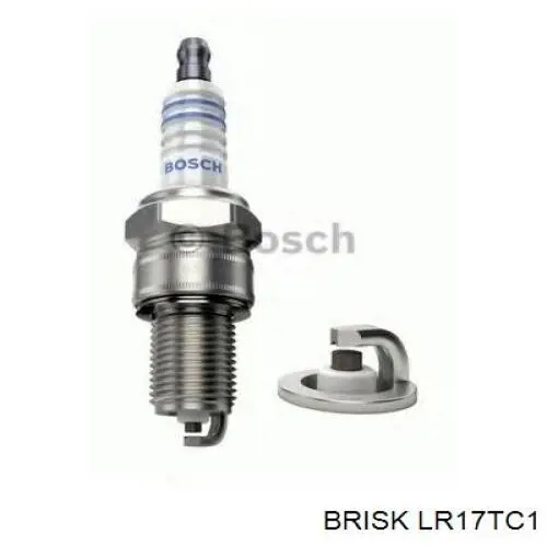 Свічки автомобільні Brisk LR17TC1 ціна, від 2.46 USD