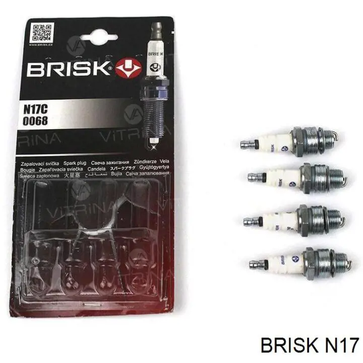 Купити N17 Brisk Свічка запалювання