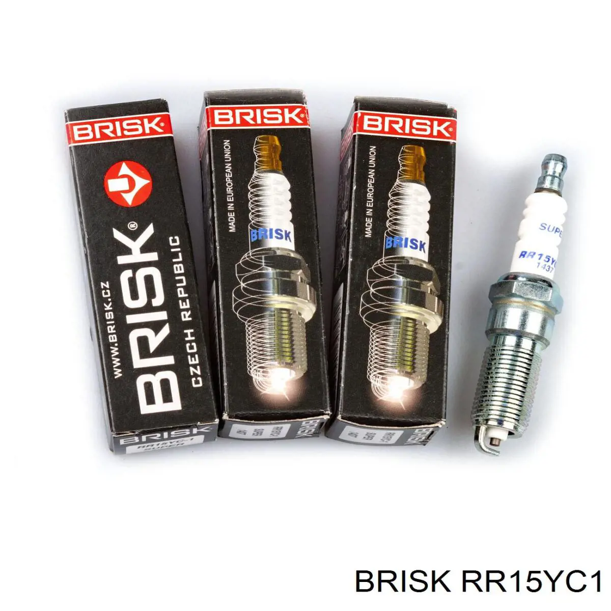 Свічки автомобільні Brisk RR15YC1 ціна, від 4.08 USD
