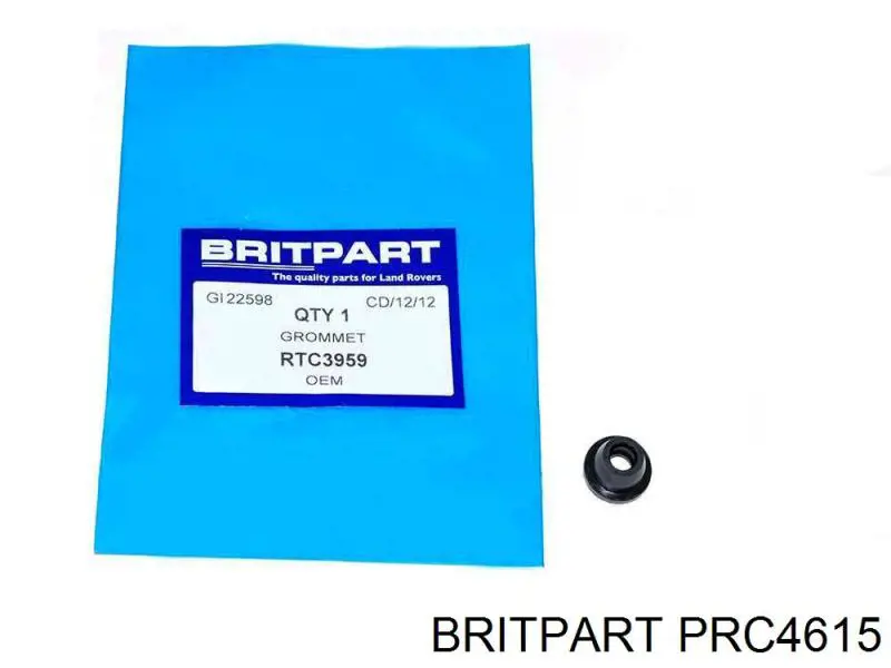 PRC4615 Britpart форсунка омивача фари передньої