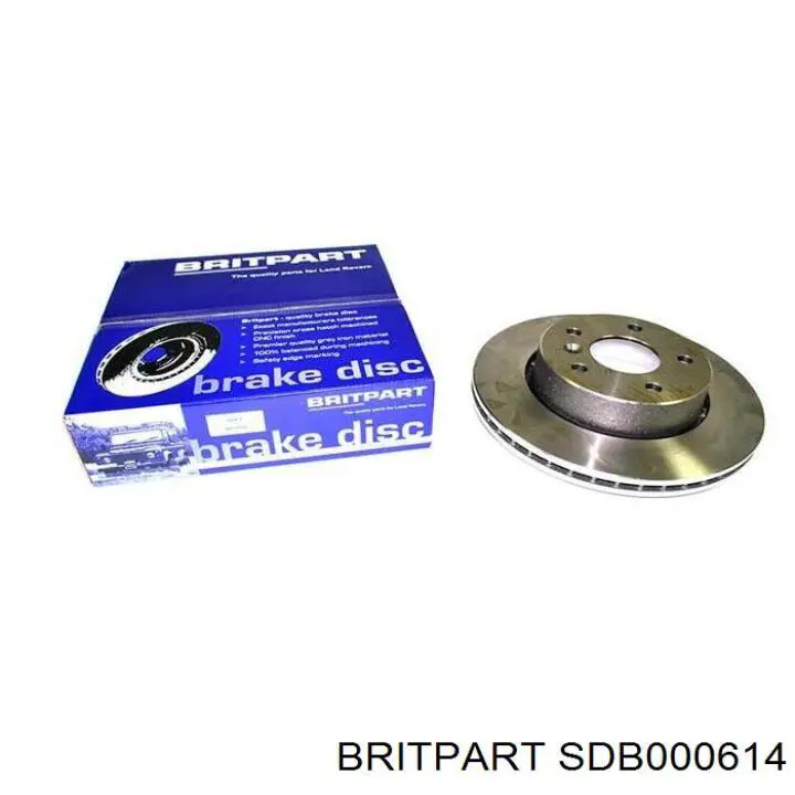 SDB000614 Britpart Гальмо дискове переднє