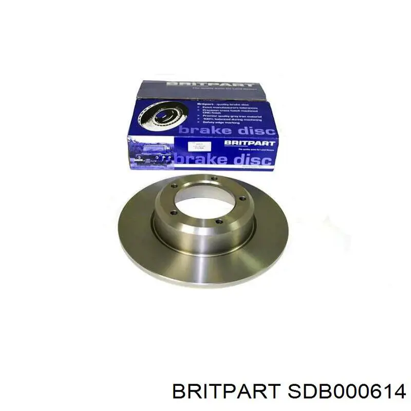 SDB000614 Britpart диск гальмівний передній