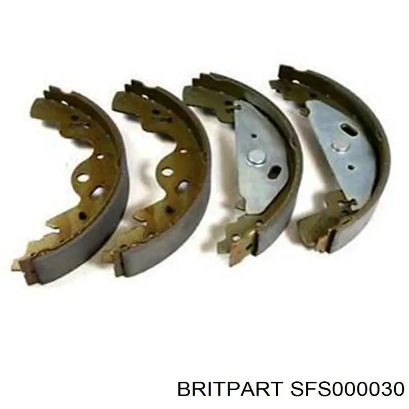 Купити SFS000030 Britpart Колодки гальмові задні, барабанні