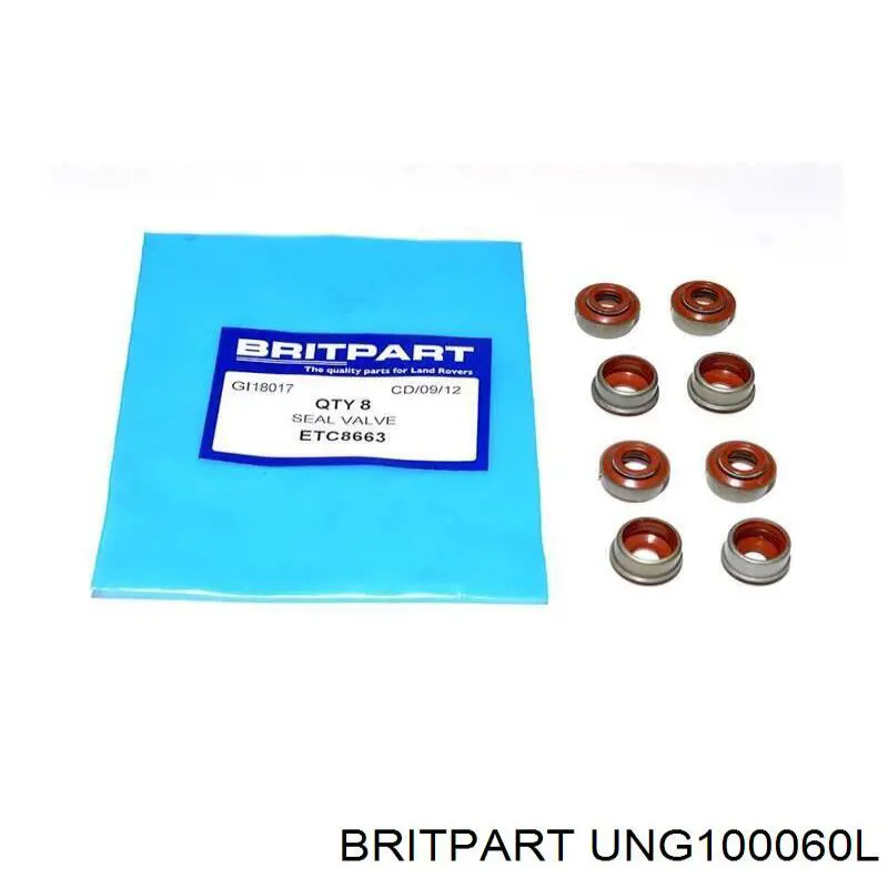 Сальник піввісі переднього моста, правою UNG100060L Britpart