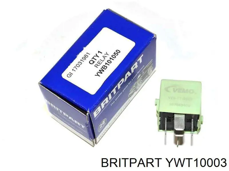 Реле електричне багатофункціональне YWT10003 Britpart