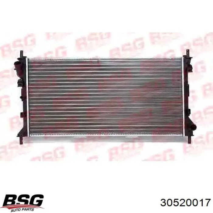 30520017 BSG Радіатор охолодження двигуна