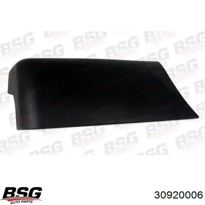 Бампер задній, ліва частина 30920006 BSG