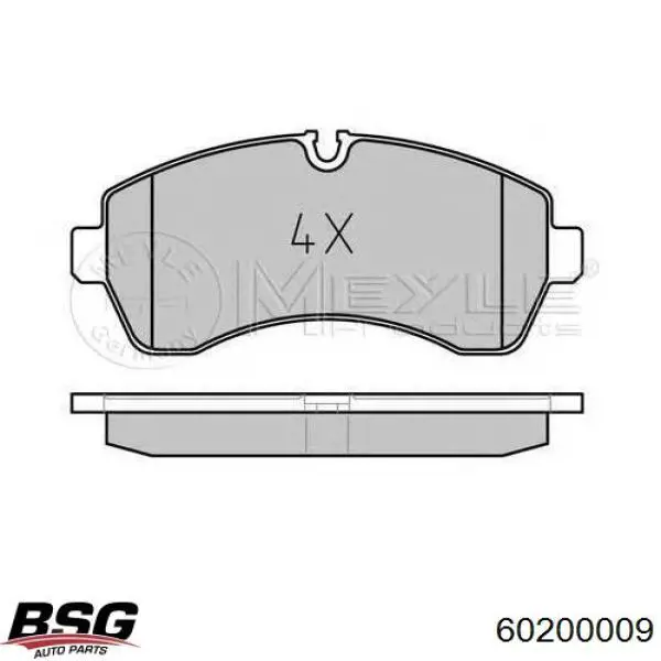 Задні гальмівні колодки BSG 60200009 ціна, від 30.44 USD
