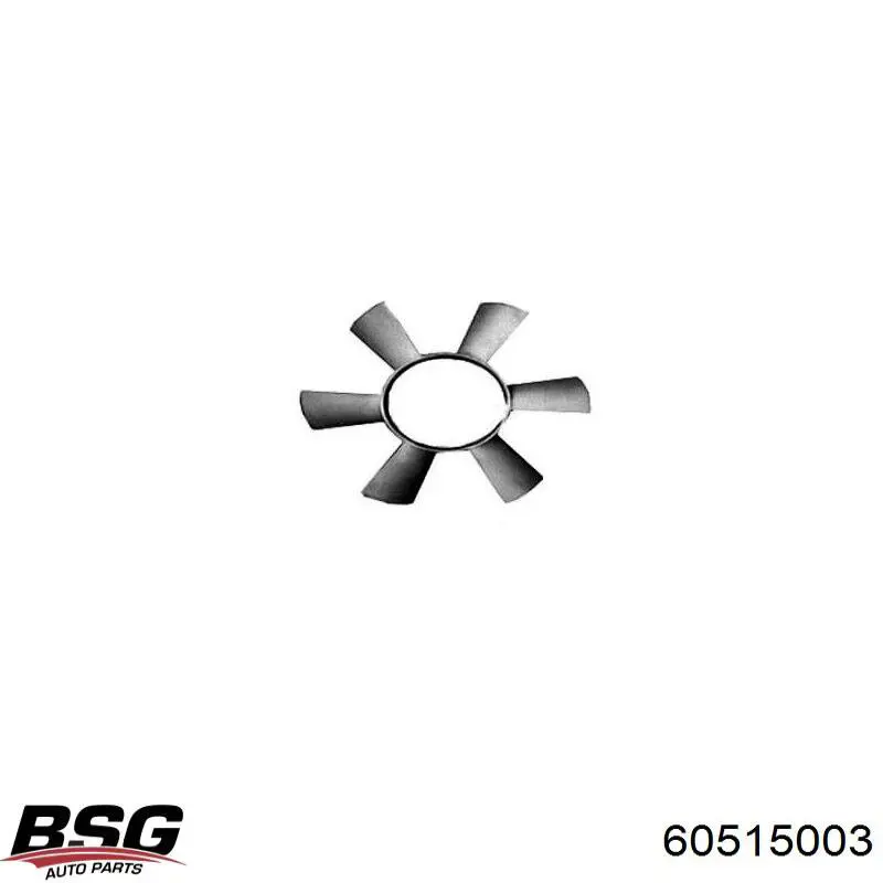 60515003 BSG вентилятор/крильчатка радіатора охолодження