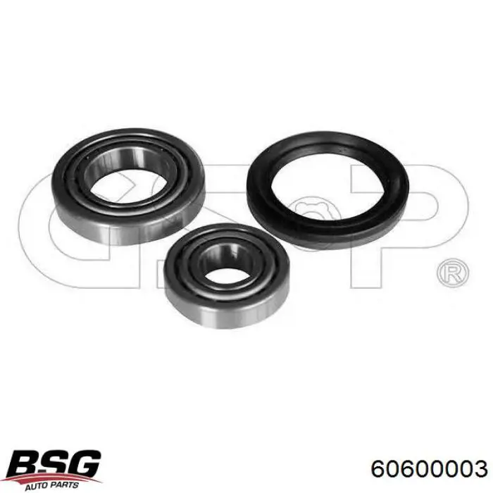 Комплект підшипник маточини передньої BSG 60600003 ціна, від 12.44 USD