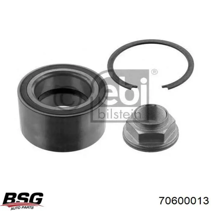 Купити 70600013 BSG Підшипник ступиці передньої
