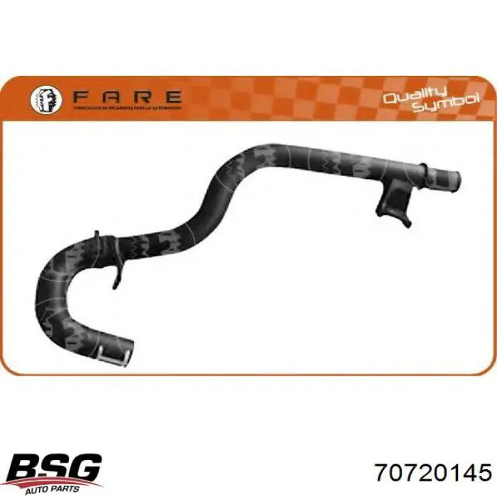 Шланг/патрубок системи охолодження BSG 70720145 ціна, від 10.36 USD