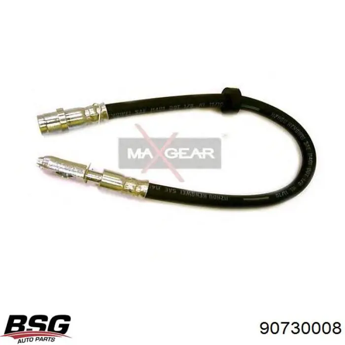 Шланг гальмівний передній BSG 90730008 ціна, від 5.52 USD