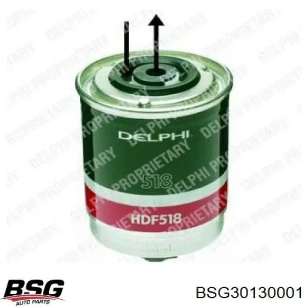 Паливний фільтр BSG30130001 BSG