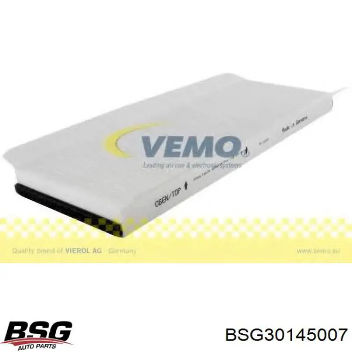 Фільтр повітряний обігрівача BSG BSG30145007 ціна, від 4.23 USD