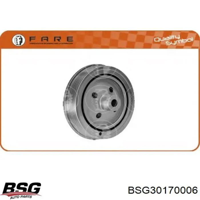 Купити BSG30170006 BSG Шків колінчастого вала