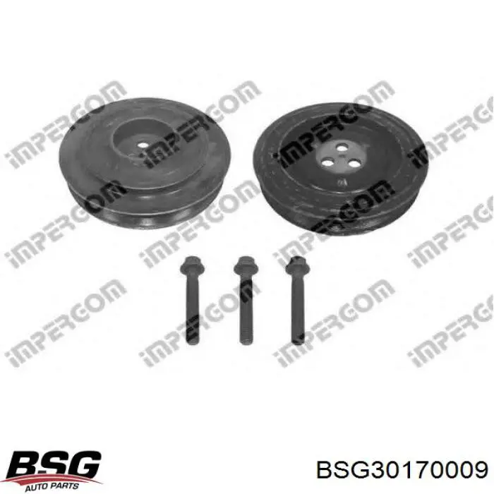 Купити BSG30170009 BSG Шків колінчастого вала