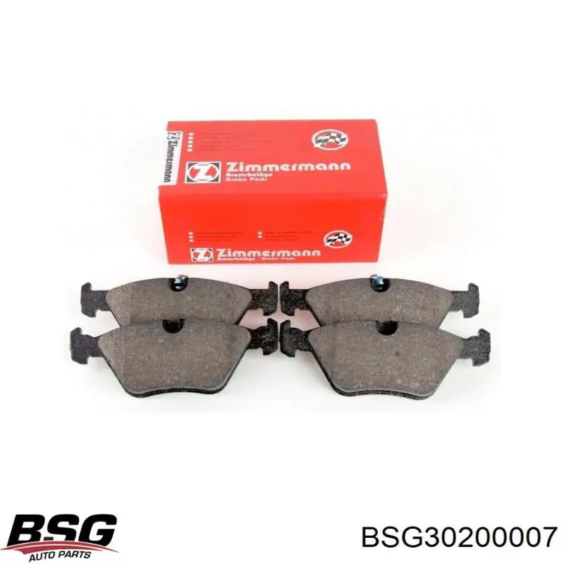 Гальмівні колодки BSG BSG30200007 ціна, від 29.94 USD