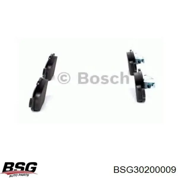 Передні тормозні колодки BSG30200009 BSG