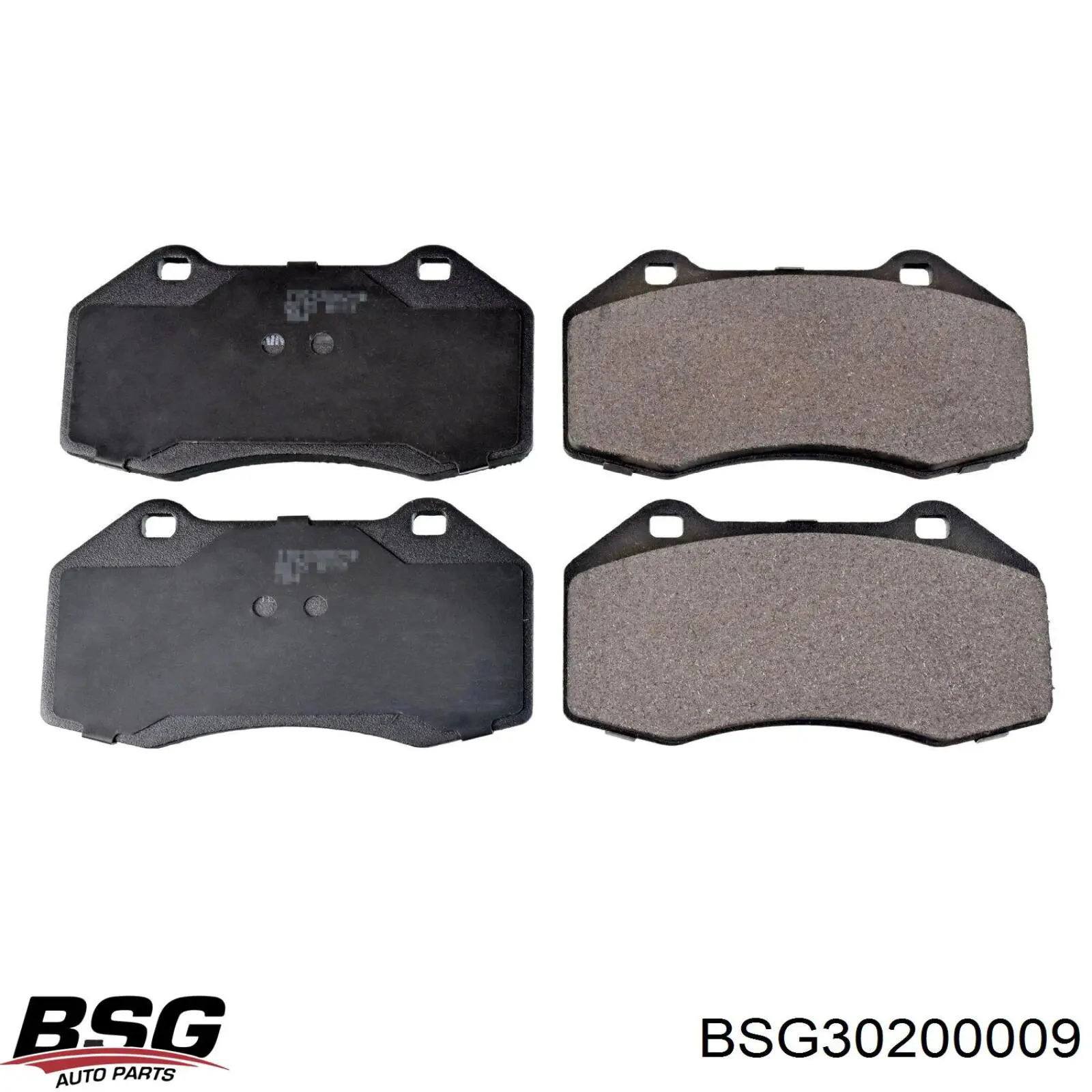 BSG30200009 BSG Передні гальмівні колодки