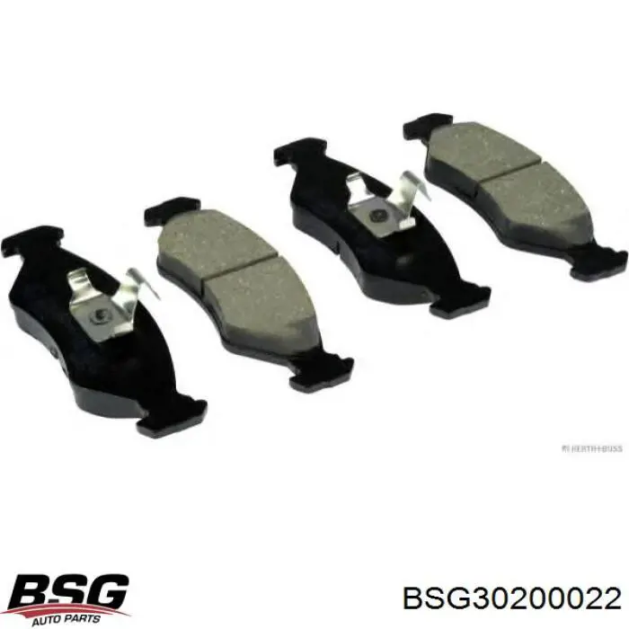 Гальмівні колодки BSG BSG30200022 ціна, від 14.53 USD