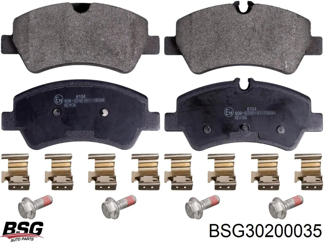 Купити BSG30200035 BSG Задні колодки