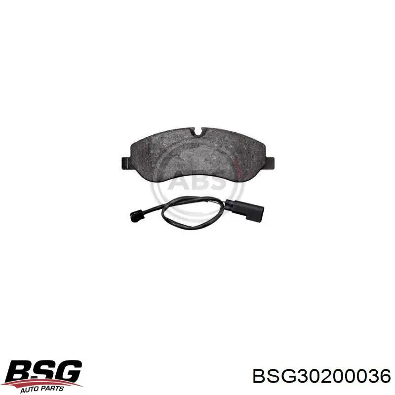 Гальмівні колодки BSG BSG30200036 ціна, від 29.42 USD