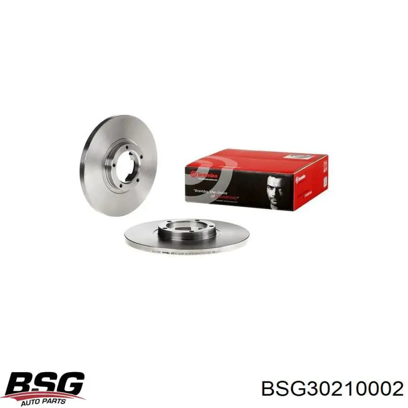 Диск переднього гальма BSG BSG30210002 ціна, від 27.80 USD