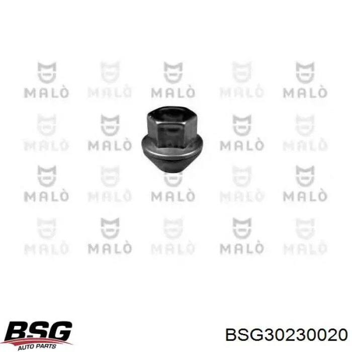 Гайка кріплення колеса BSG 30230021 ціна, від 4.16 USD