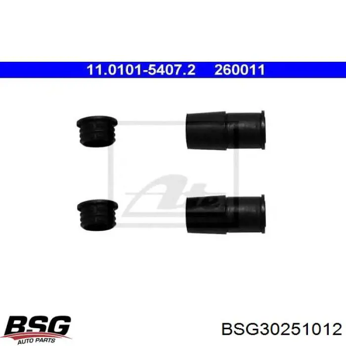 BSG30251012 BSG ремкомплект супорту гальмівного переднього
