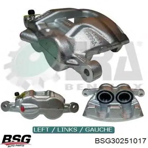 BSG30251017 BSG Супорт гальмівний передній правий